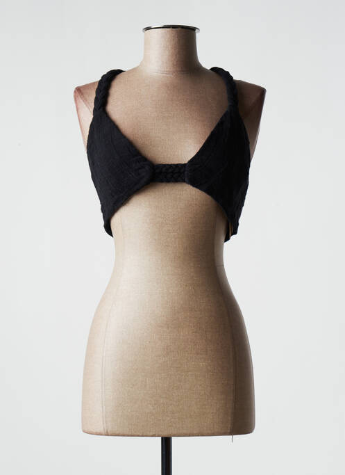 Top negru CHRISTELLE NIMA femeie