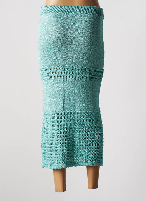 Fustă lungă albastru PHO femeie