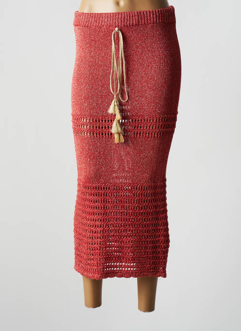 Fustă lungă portocaliu PHO femeie