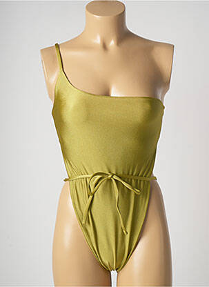 Costum de baie dintr-o singură piesă verde BAIN DE MER SAINT TROPEZ femeie