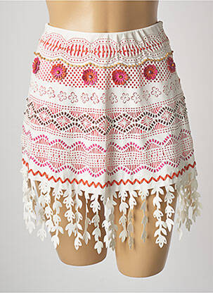 Fustă scurtă bej PIN UP femeie