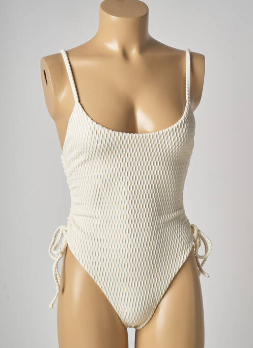 Costum de baie dintr-o singură piesă bej BAIN DE MER SAINT TROPEZ femeie