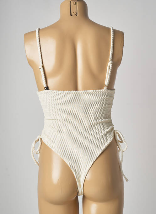 Costum de baie dintr-o singură piesă bej BAIN DE MER SAINT TROPEZ femeie