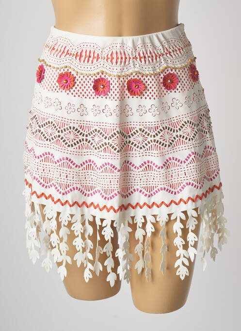 Fustă scurtă bej PIN UP femeie