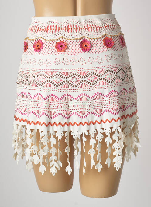 Fustă scurtă bej PIN UP femeie