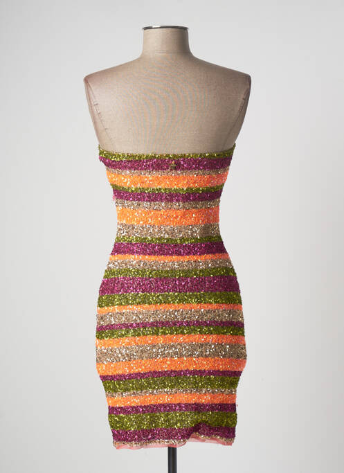 Rochie scurtă portocaliu PIN UP femeie