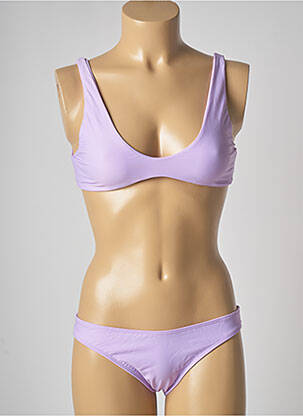 Costum de baie din două piese violet BAIN DE MER SAINT TROPEZ femeie