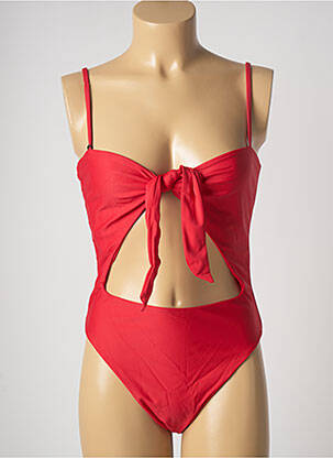Costum de baie dintr-o singură piesă roșu BAIN DE MER SAINT TROPEZ femeie