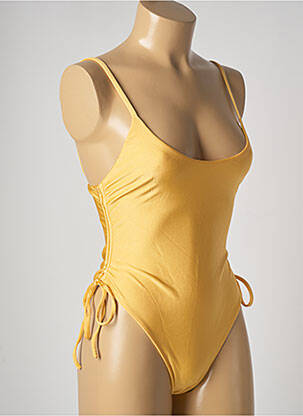 Costum de baie dintr-o singură piesă galben BAIN DE MER SAINT TROPEZ femeie