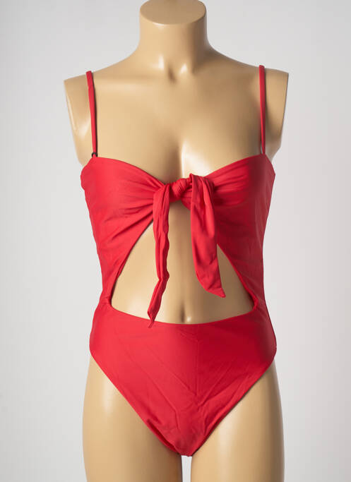 Costum de baie dintr-o singură piesă roșu BAIN DE MER SAINT TROPEZ femeie