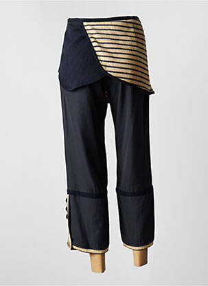 Pantalon 7/8 elasticitate mărime normală albastru ENJOY femeie