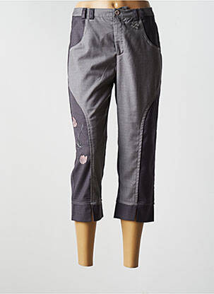 Pantalon trei sferturi gri ALL BEAUTIFUL femeie