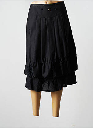 Fustă midi negru ALL BEAUTIFUL femeie