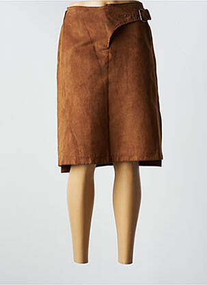 Fustă midi maro 2026 femeie