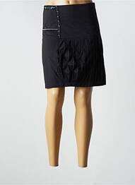 Fustă scurtă buzunare negru ALL BEAUTIFUL femme