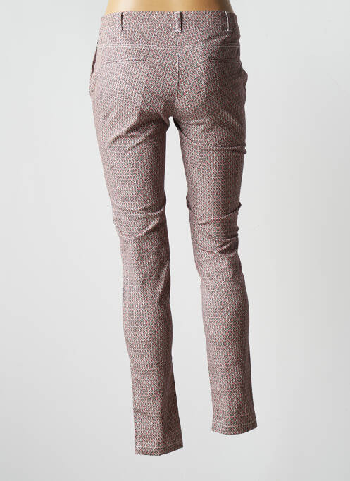 Pantalon slim portocaliu AKELA KEY femeie