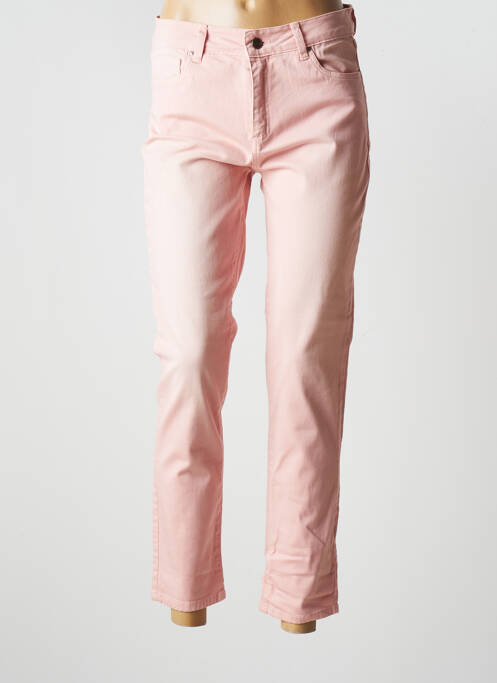 Pantalon slim roz COTTON BROTHERS femeie