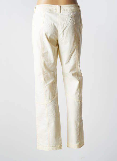 Pantalon drept galben CLAUDIA GIL femeie