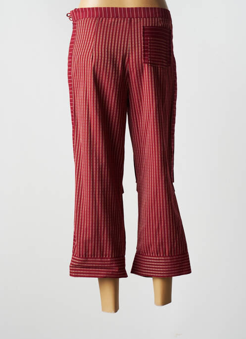 Pantalon trei sferturi roșu ENJOY femeie