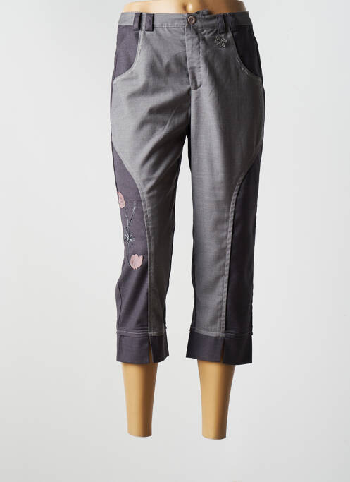 Pantalon trei sferturi gri ALL BEAUTIFUL femeie