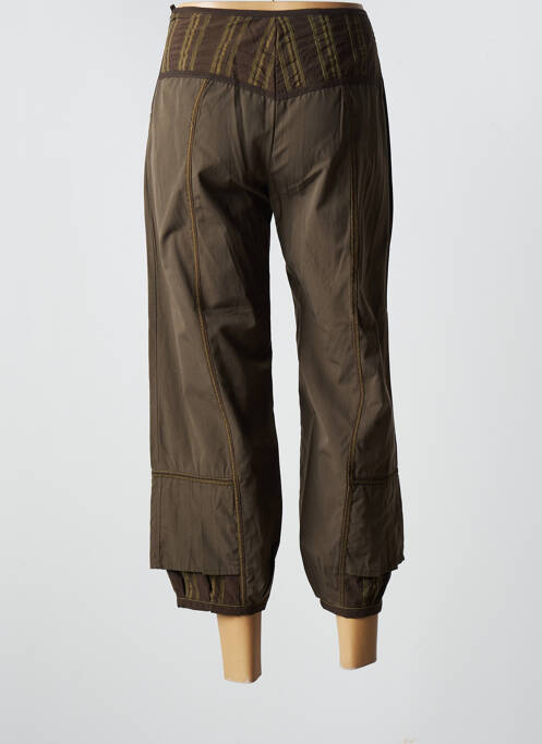 Pantalon trei sferturi verde ENJOY femeie