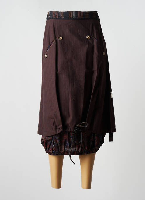 Fustă lungă maro ENJOY femeie