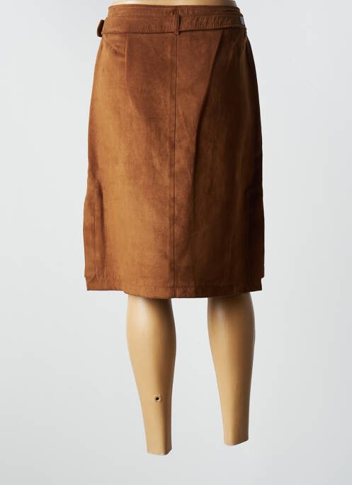 Fustă midi maro 2026 femeie