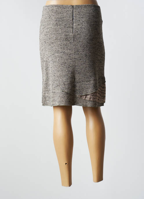 Fustă midi gri ETNIA femeie