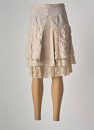 Fustă midi bej ENJOY femeie