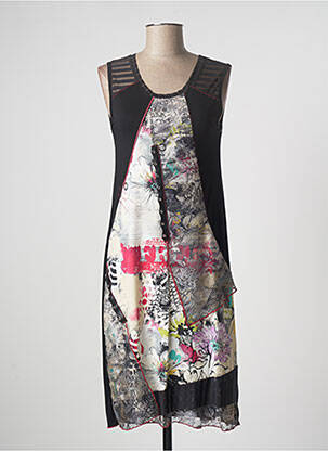 Rochie midi negru ETNIA femeie