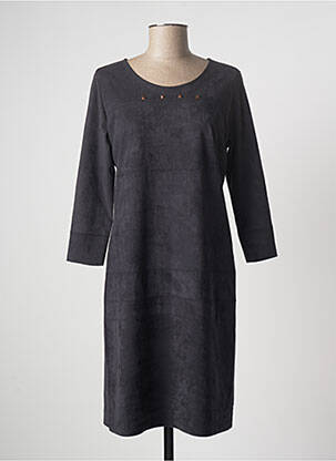 Rochie midi mâneci lungi mâneci lungi negru ZENIA femeie