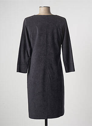 Rochie midi mâneci lungi mâneci lungi negru ZENIA femeie