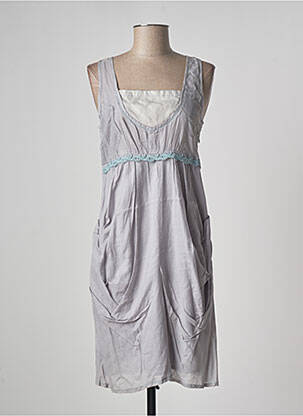 Rochie scurtă gri ENJOY femeie