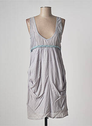 Rochie midi gri ENJOY femeie