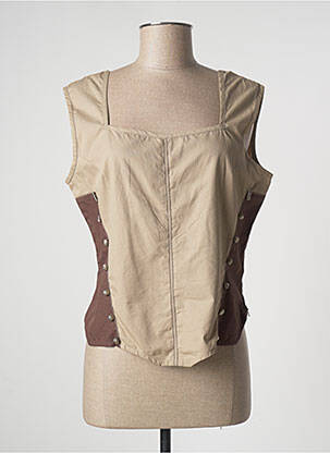 Top bej ENJOY femeie