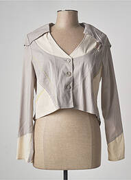 Bolero mâneci lungi gri ENJOY femme