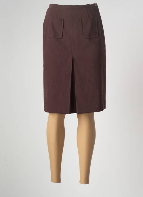 Fustă midi maro ENJOY femeie