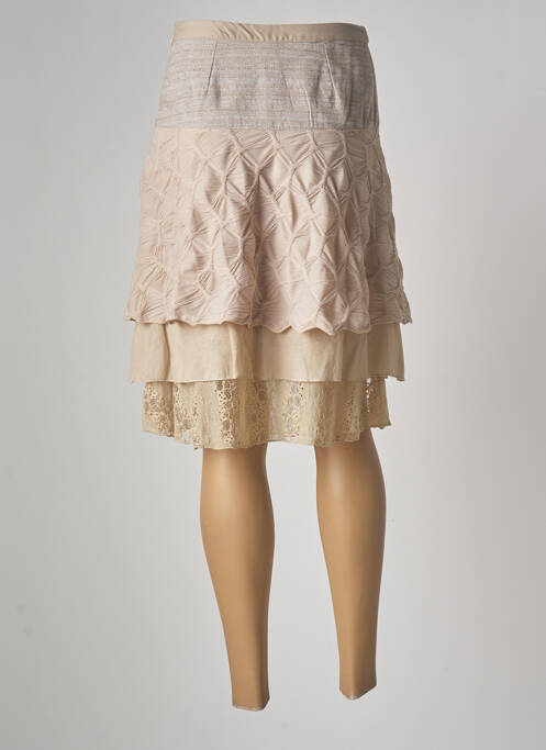 Fustă midi bej ENJOY femeie