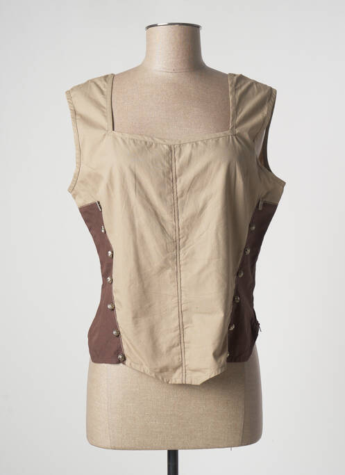 Top bej ENJOY femeie