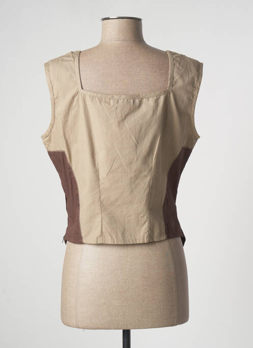 Top bej ENJOY femeie