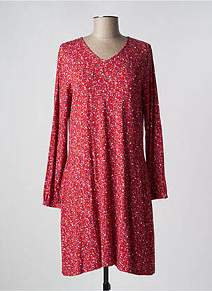 Rochie midi croială fluidă mâneci lungi roșu AGATHE & LOUISE femeie