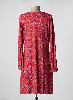 Rochie midi croială fluidă mâneci lungi roșu AGATHE & LOUISE femeie