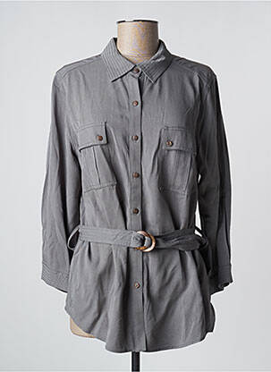 Tunică mâneci lungi gri FRED SABATIER femeie