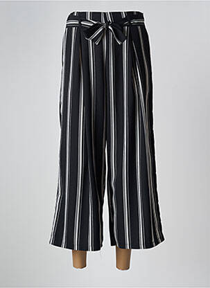 Pantalon 7/8 talie înaltă talie înaltă negru CHRISTINE LAURE femeie