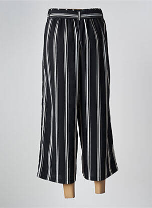Pantalon 7/8 talie înaltă talie înaltă negru CHRISTINE LAURE femeie