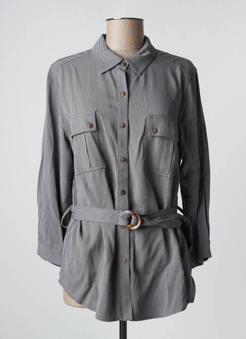 Tunică mâneci lungi gri FRED SABATIER femeie