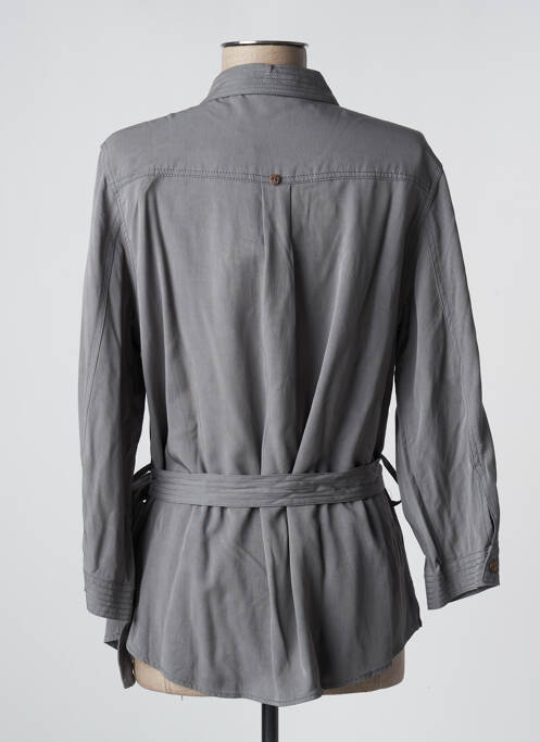 Tunică mâneci lungi gri FRED SABATIER femeie