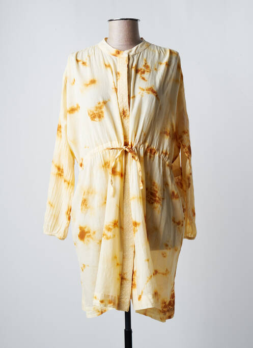 Rochie midi galben MAISON HOTEL femeie