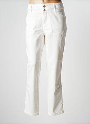 Blugi cu croială slim alb STREET ONE femeie