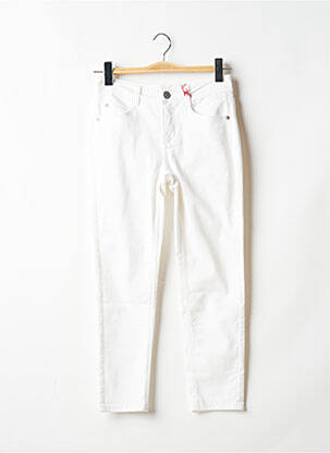 Blugi cu croială slim alb STREET ONE femeie